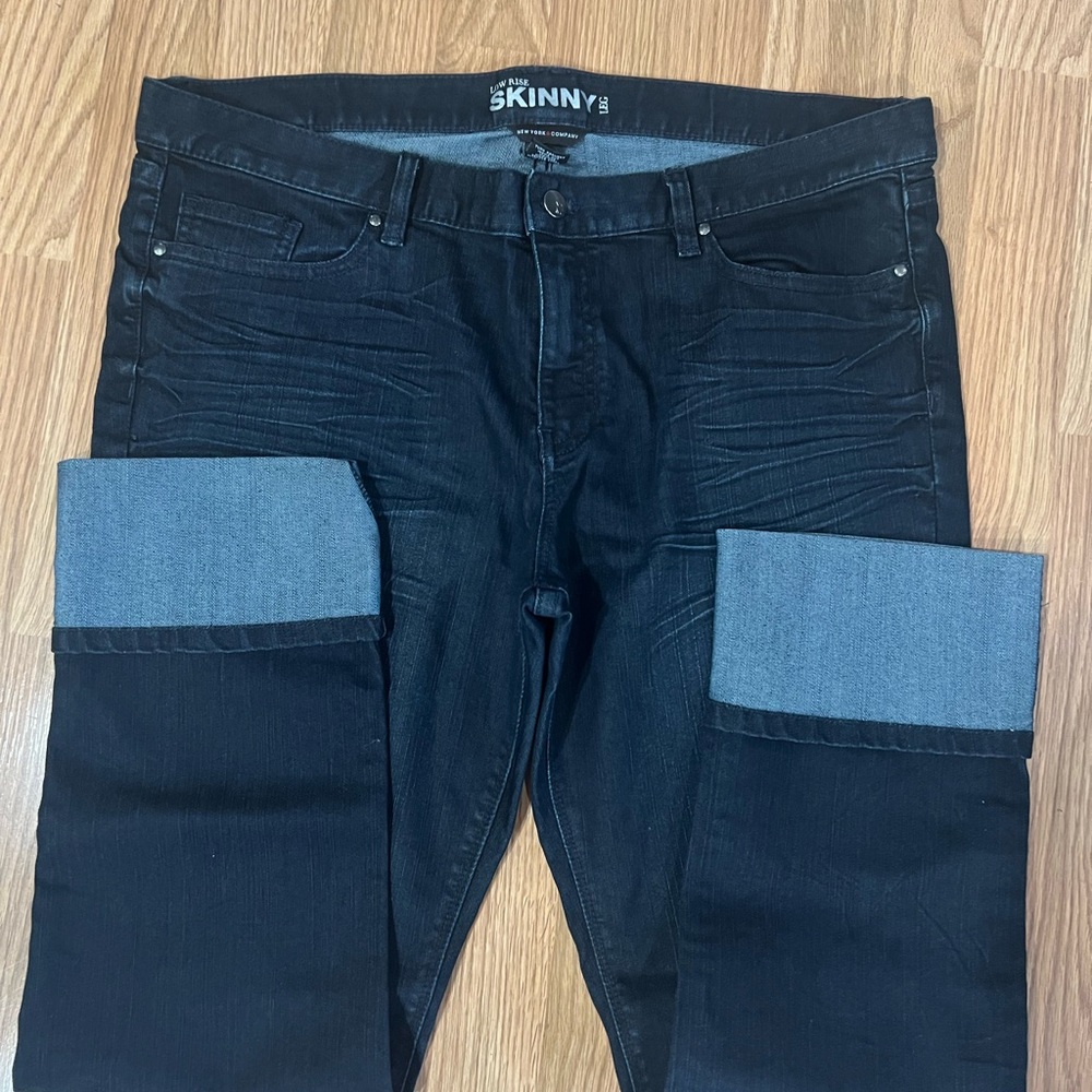SKINNy leg women dark blue Jeans